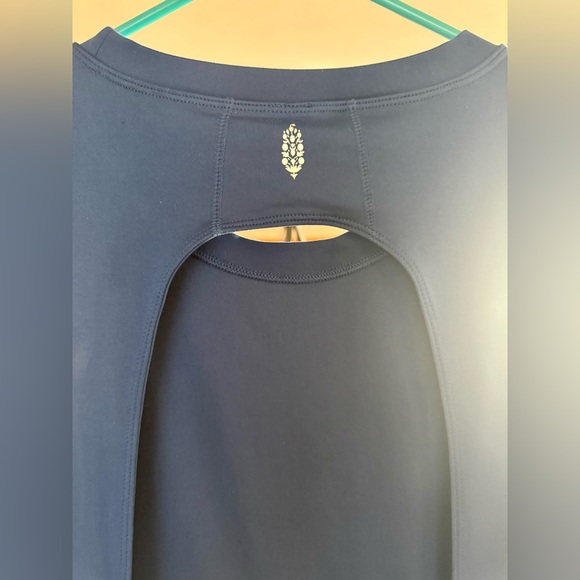 FP Movement Free People Easy Does It Dress size Medium Atlantic Blue - Picture 11 of 12